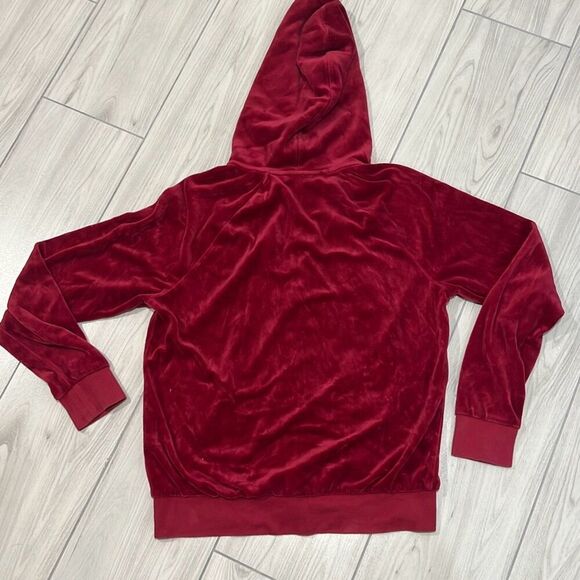 Juicy Couture Vintage Red Zipup Size Medium - Picture 3 of 5